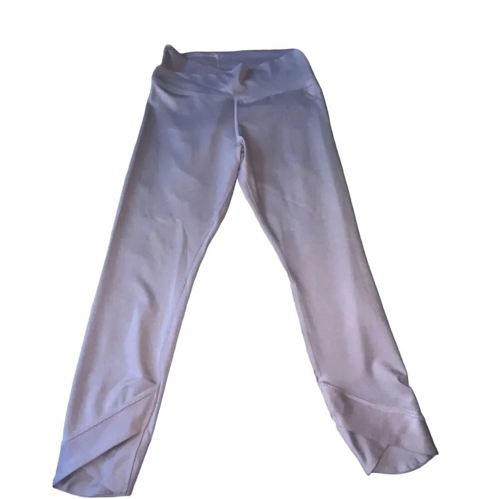 Nike Womens Yoga Wrap High Waist Leggings cj4215-516 Plum Chalk Barely Rose L - Picture 10 of 16